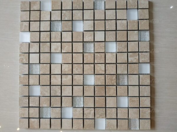 Đá mosaic tự nhiên ốp tường bếp trang trí cao cấp SG23205