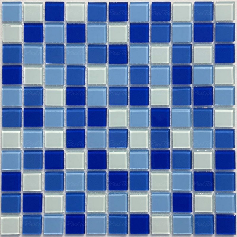 Gạch mosaic thủy tinh lát hồ bơi trang trí giá rẻ GV25013