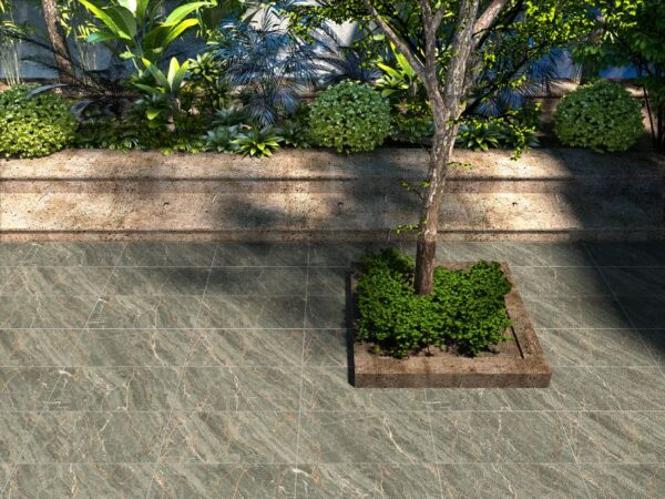 Gạch chống trơn 30x60 Đồng Tâm 3060HOANGLIENSON005 giả đá nhám R11 lát sân vườn